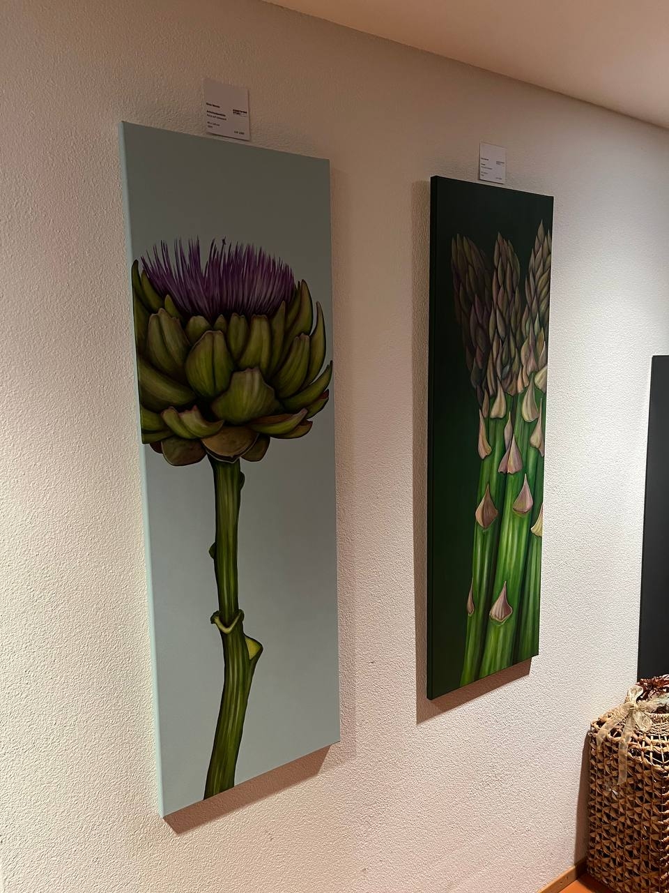 Solo-Ausstellung von Silvia Mende Zusammenarbeit der Galerie Kunstwerkstube mit dem Waldgasthaus Baldegg . Baden. Switzerland. Art. Kunst. Austellung