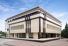 Отделка фасадов алюминиевыми композитными панелями Bond, Alucobond в Кишиневе