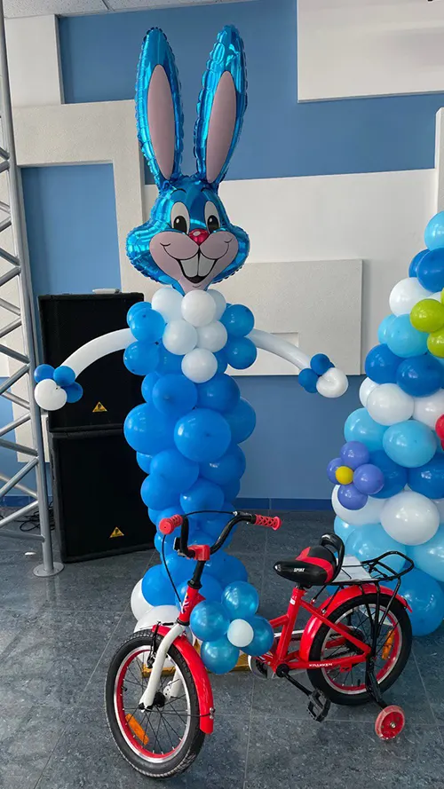 Фигуры из шаров на детский день рождения оформление и подарок Тирасполь Бендеры ПМР