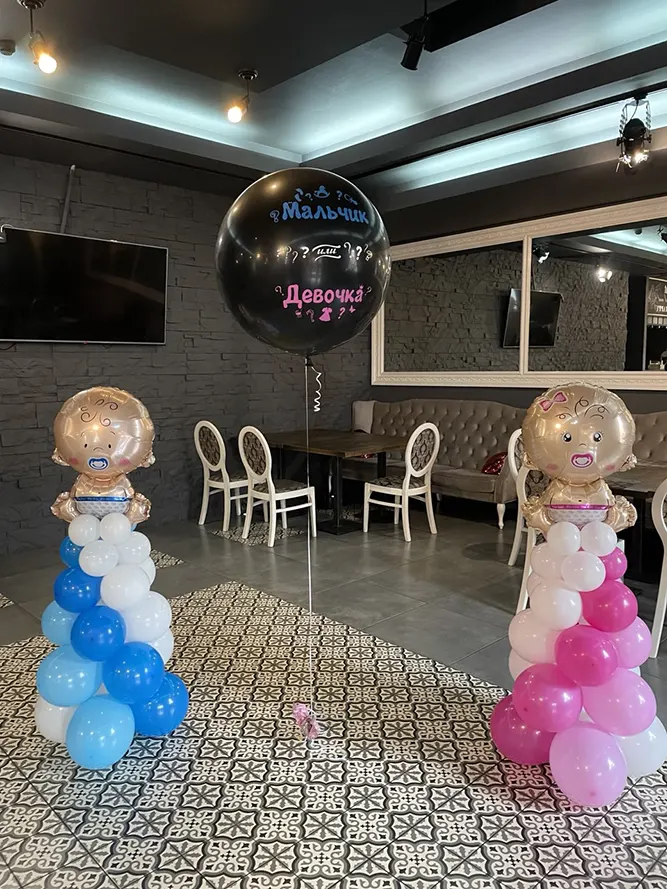 Фигурки из шаров для утренника и детского ДР: большие персонажи, наборы, фотозона Тирасполь 