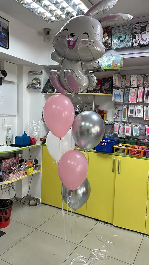 Букеты из шаров Тирасполь: гелий, фольга, звезды, сердца, цифры, наборы на праздник и ДР