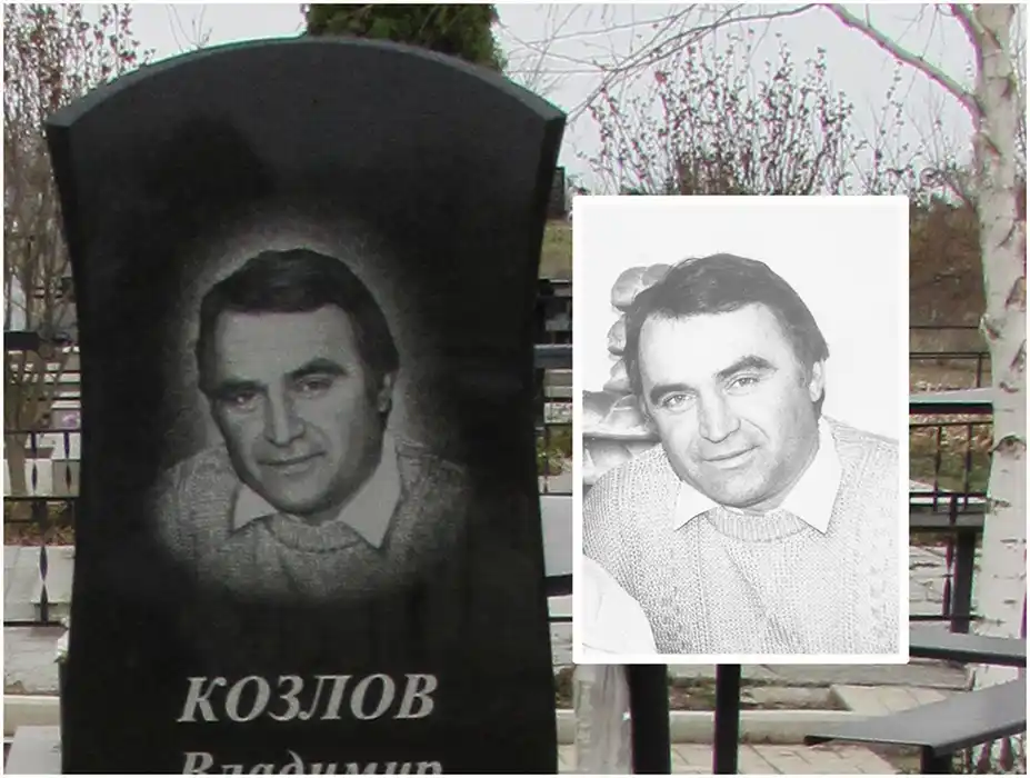 Гравировка на камне граните в ПМР. Тирасполь, Бендеры, Слободзея. Художественное оформление портрета на памятник