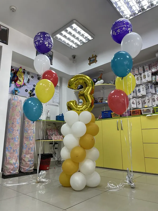 Фигурки из шаров для утренника и детского ДР: большие персонажи, наборы, фотозона Тирасполь 