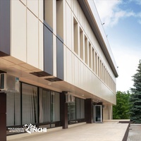 Облицовка композитом в ПМР. Отделка фасадов. РА Давинчи. Тирасполь, Бендеры, Рыбница