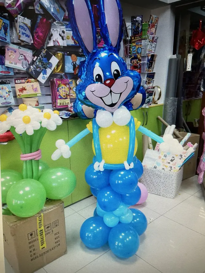 Фигуры из шаров на детский день рождения оформление и подарок Тирасполь Бендеры ПМР