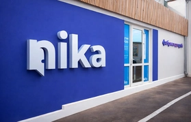 Объемные буквы для вывески с подсветкой и без. Агентство Давинчи в Кишиневе